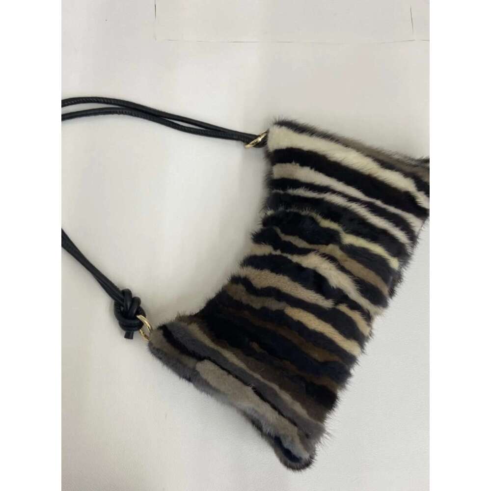Real Mink Shoulder Bag Purses And Handbags High Quality Fur Crossbody Bags For Women Handbag