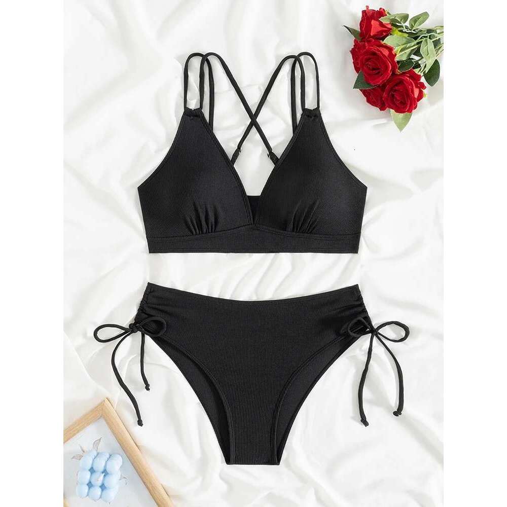 2025 Two Piece Swimsuit Women Bikini Set High Waist Swimwear Monokini Bathing Suit Female Summer Beach Bodysuit Dress