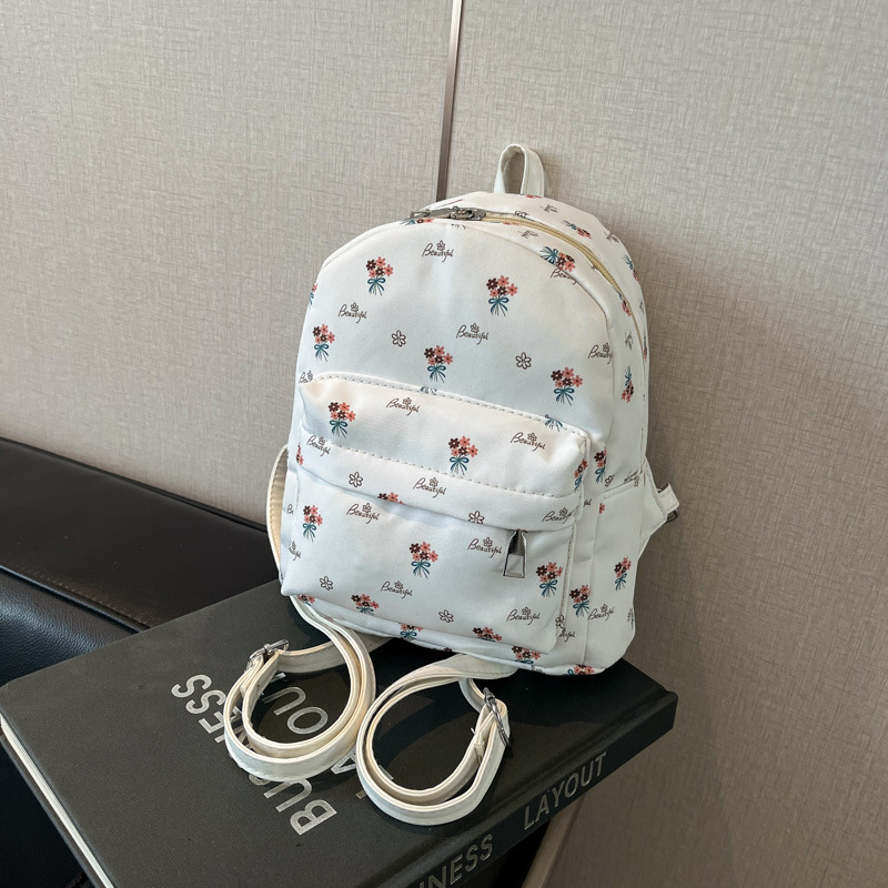 Ins Forest New Free Delivery Designer Bag Small Fresh Floral Wind Girl Luxury Bag College Student Travel Backpack Female