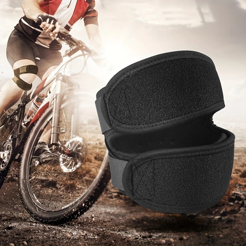 Patella Knee Support Belt Shock Absorption Compression Sports Knee Protection for Basketball Football Cycling Hiking Fitness