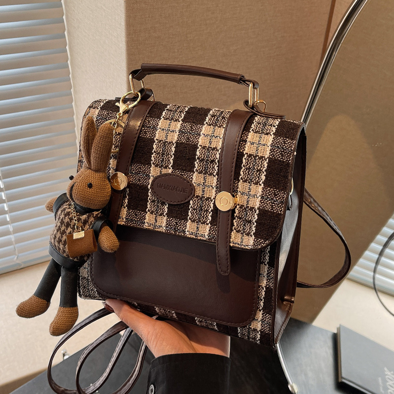 Top high-end brand, high-quality, free delivery, new designer bag, women's backpack, fashionable crossbody bag, niche multi-functional single sho