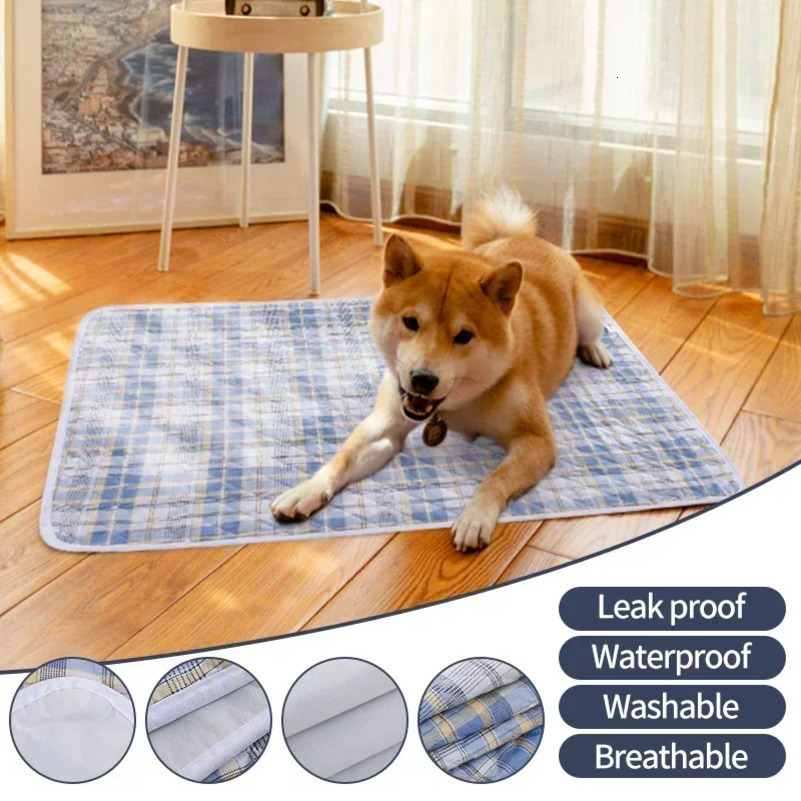 Dog Pee Pad Reusable Diaper Mat Washable Puppy Training Urine Absorbent Environment Protect Mattress Cat Bed Car Seat Cover 250422