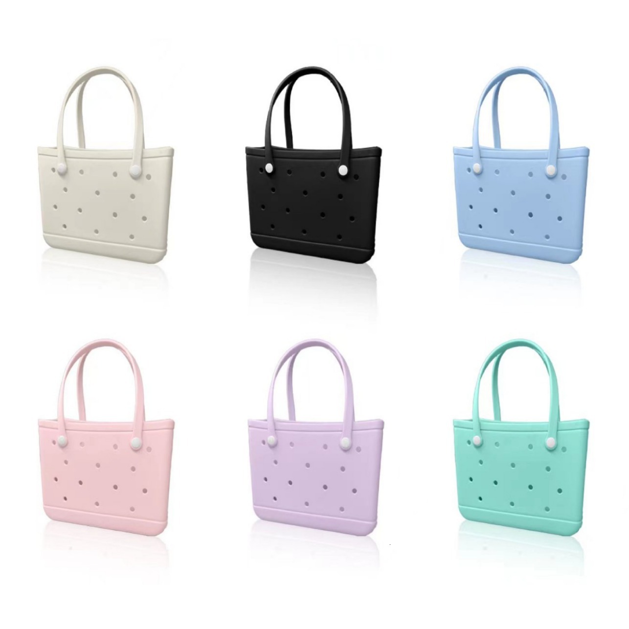 New Fashion Tote Outdoor EVA Beach In Hand For Storage And Large Capacity Single Shoulder Hole Bag
