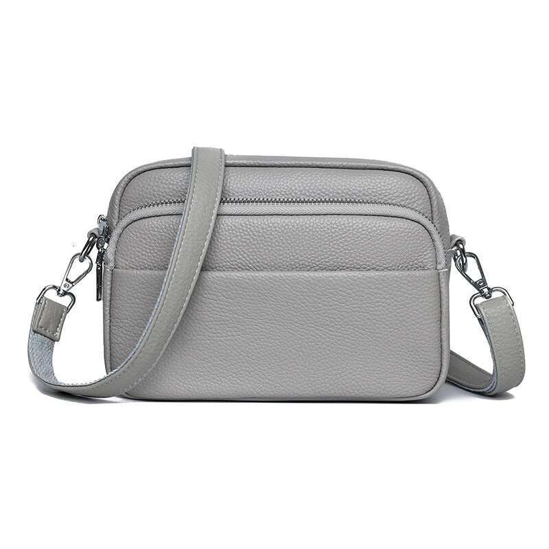 Women 2024 Cow Handbag High Quality Female Messenger Designer Soft Genuine Leather Shoulder Crossbody Bag For