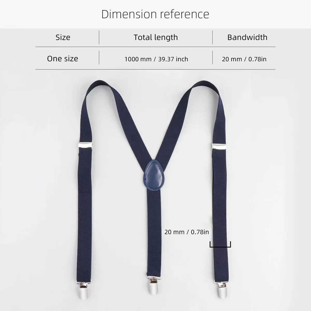 Suspenders for Men Set Adjustable 1 inch Wide Y Shape Wedding Suit Accessories Strong Metal Clips 250515