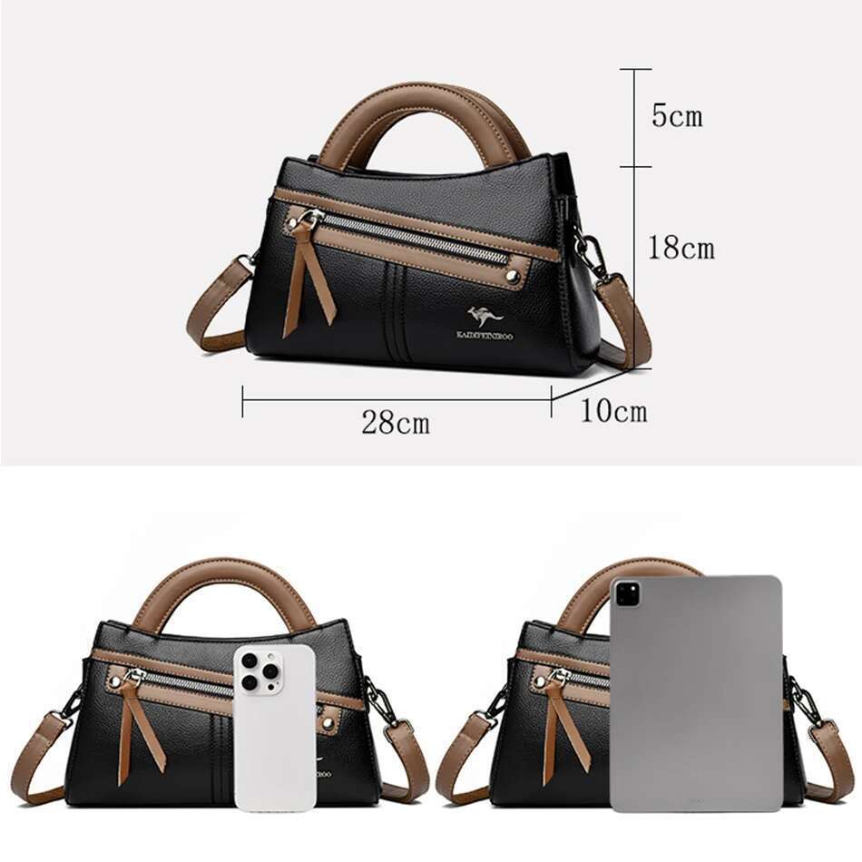 Genuine Brand Handbags Designer High Quality Leather Crossbody Bags For Women 2024 Shoulder Bag Sac A Main