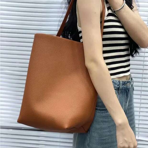 Top Selling TR Bucket High-End Niche Rodeo Leather Women's Bag, Simple And Fashionable Shoulder Bag For Women