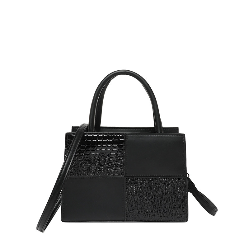 Large Capacity For Women In Spring Summer Of New Free Delivery Luxury Bag Designer Bag 2025 New Fashionable Handbag With Contrasting Color Splicing An