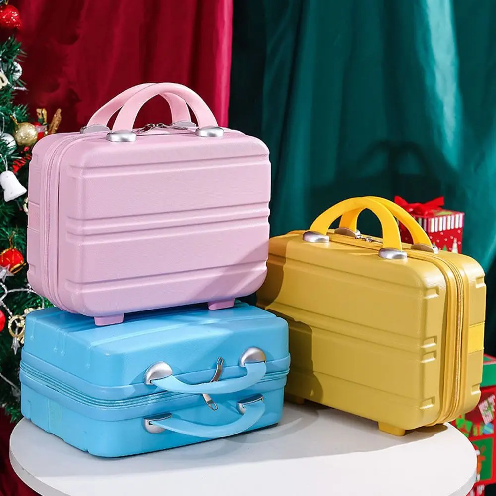 14 inch Mini Travel Suitcase Cosmetic Box Hand Luggage Organizer Case Small Boarding Case 250514