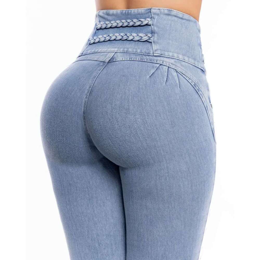 Skinny Jeans Waist Tummy Control Underwear with Butt Lifting Effect High Waisted Shaping Pants for Women slimming body