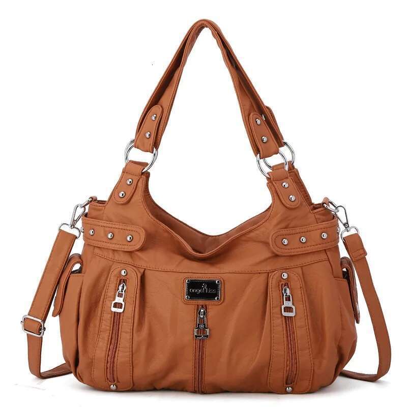 Winter Fashion Shoulder For Women Soft PU Crossbody Handbg Large Capacity Messenger Bag Hobos Big Purse