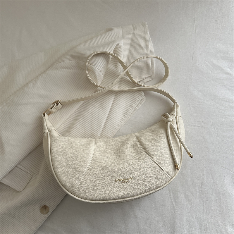 Large Capacity Leisure Dumpling Women 2025 New Style Spring And Summer Fashion Versatile Shoulder Bun For Work Commute New Free Luxury Bag Delivery De