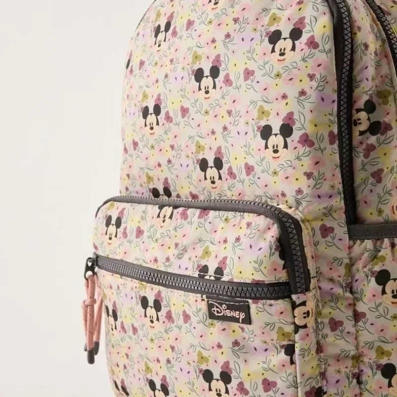 Disney Cartoon Minnie Mickey Mouse Children Lovely Schoolbag Kids Gift Kawaii Backpack Halloween Christmas GiftXJ250515