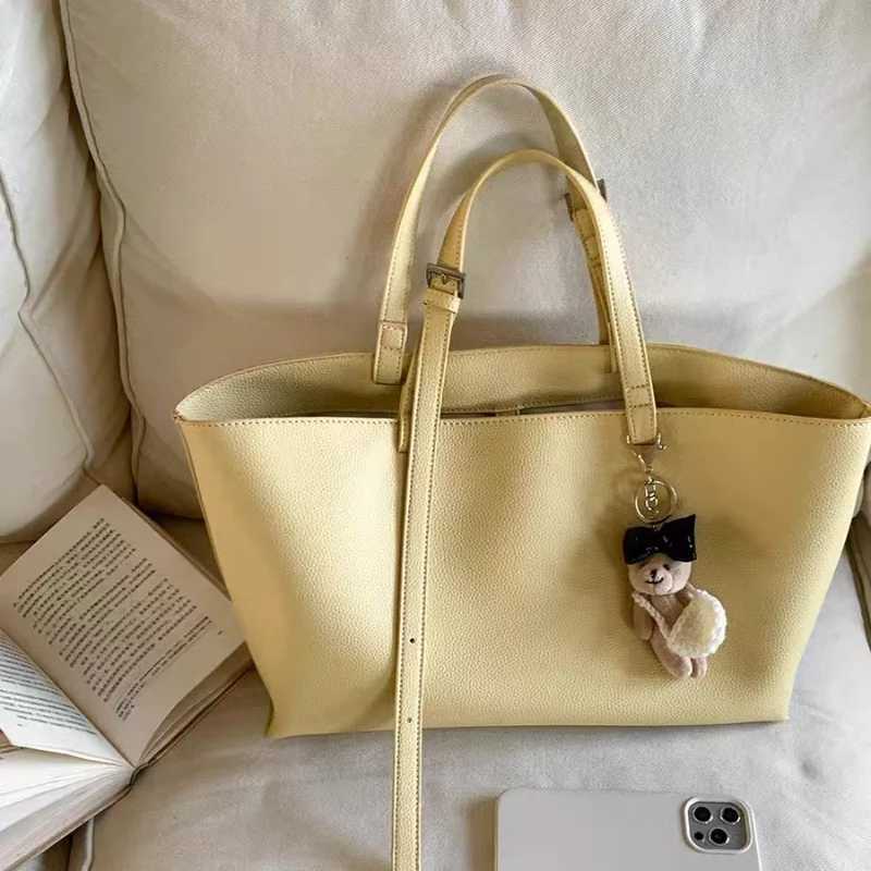 Casual Soft Tote Soft Leather Shoder Bags For Wen Large Shopper Purses Wens Hand-held Design Handbags And Purses Z250516