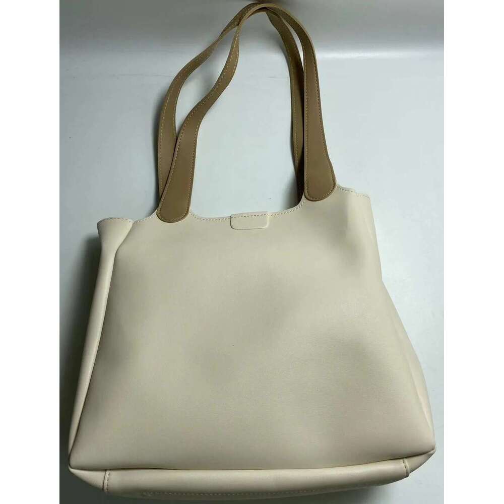 High End PU 2024 New Fashionable College Student Stylish Shoulder Large Capacity Versatile Commuting Tote Bag