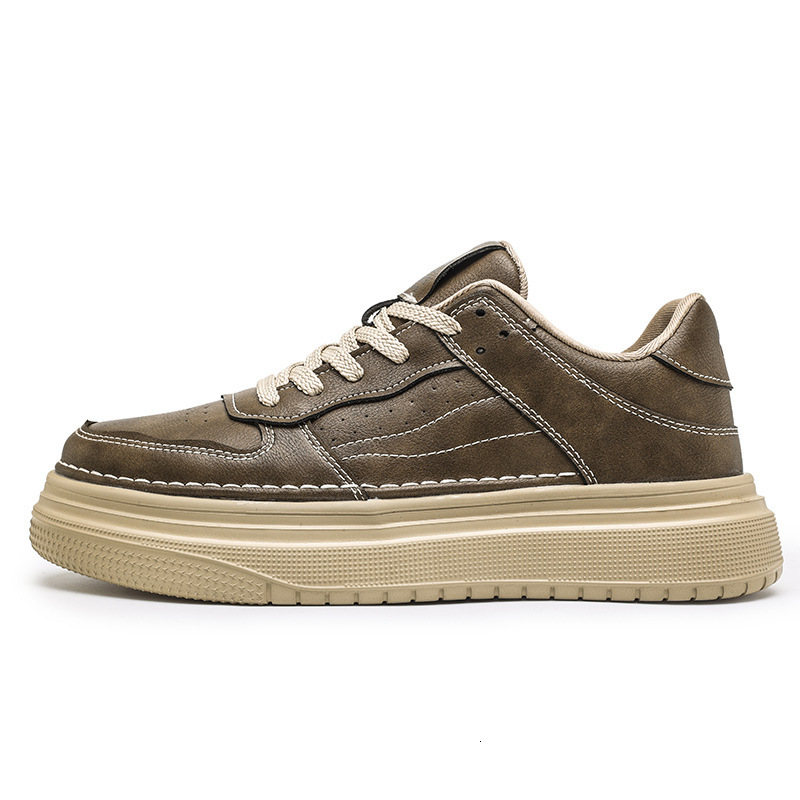 Men S Winter New Sports Anti Slip Men S Thick Sole Height Increasing Business And Leisure Hundred Tower Board Casual Shoes Shoes Ddmysaturn