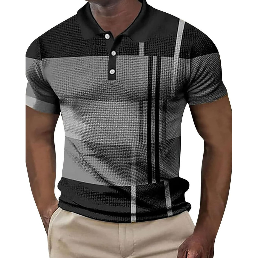Mens Polo shirt Men's Polo T Shirts Short Sleeves Button-Down Clothing Apparel Fashion Designer Casual Breathable Shirts