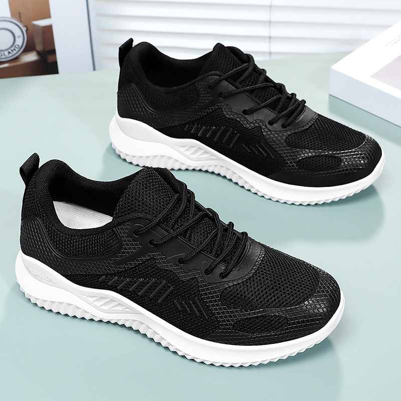 Sports For Casual Shoes Women In The Summer Of New Casual Breathable Running Shoes Soft Soled Korean Version Trendy Single Shoes Ddmysaturn