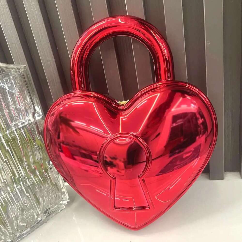 Golden Evening Bag Purses And Handbag Designer Shoulder Bags Funny Shape Party Wedding Acrylic Small Clutch Purse