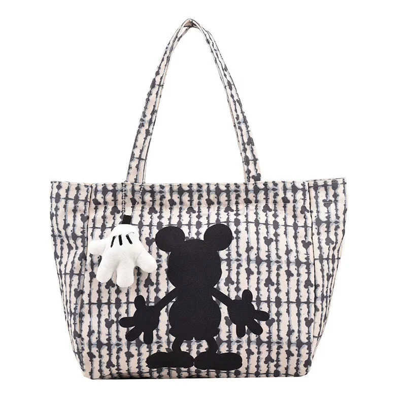 Disney Mickey New Fashion High Quality Handbag Cartoon Casual Versatile Large Capacity Womens Shoulder BagXJ250515