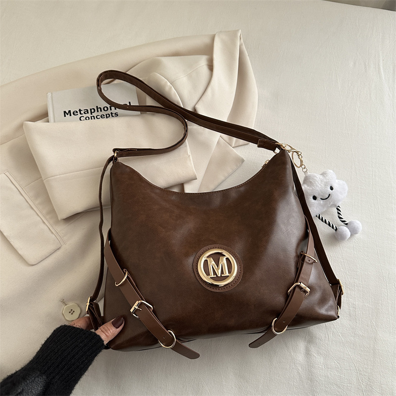 Free Delivery Designer Bag Large Capacity Tote For Women 2025 New Casual Versatile Crossbody Student Multi Purpose Backpack Luxury Bag