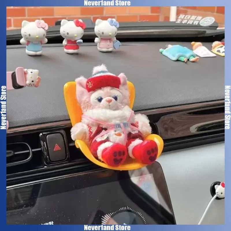 Mini Plush Safe Air Aromatreatment Decoration Kaii Labubu K Idol Doll Seat Car Ornament Accessories Free shipping