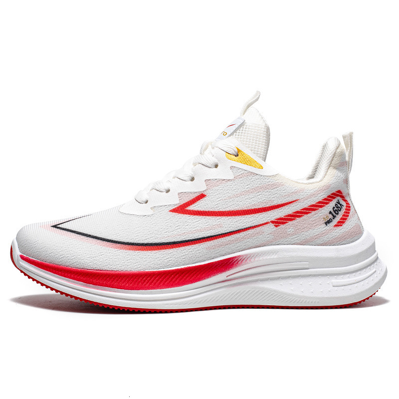 2025 spring/summer new shock-absorbing running for men and teenagers, versatile casual sports shoes, mesh men's shoes