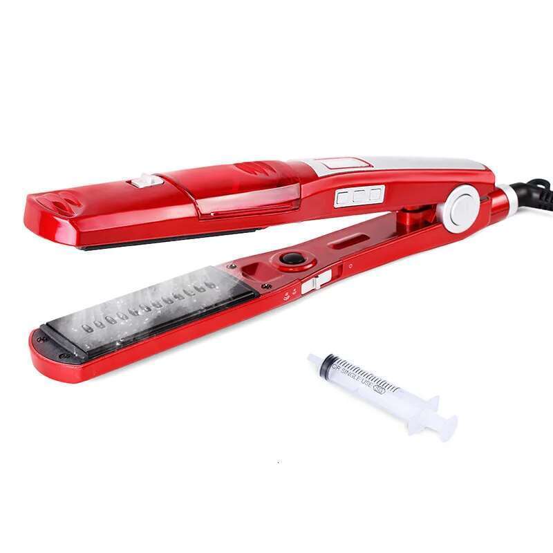 Steam Flat Straightener Professional Curler Titanium Ceramic Straighting Curling Iron Hair Care Styling Tool