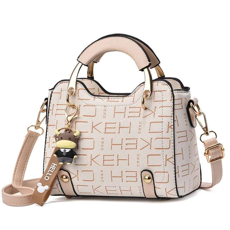 Fashion Brand Designer Handbag Letter Small Square Classic Retro Shoulder Casual Women's Diagonal Cross Bag
