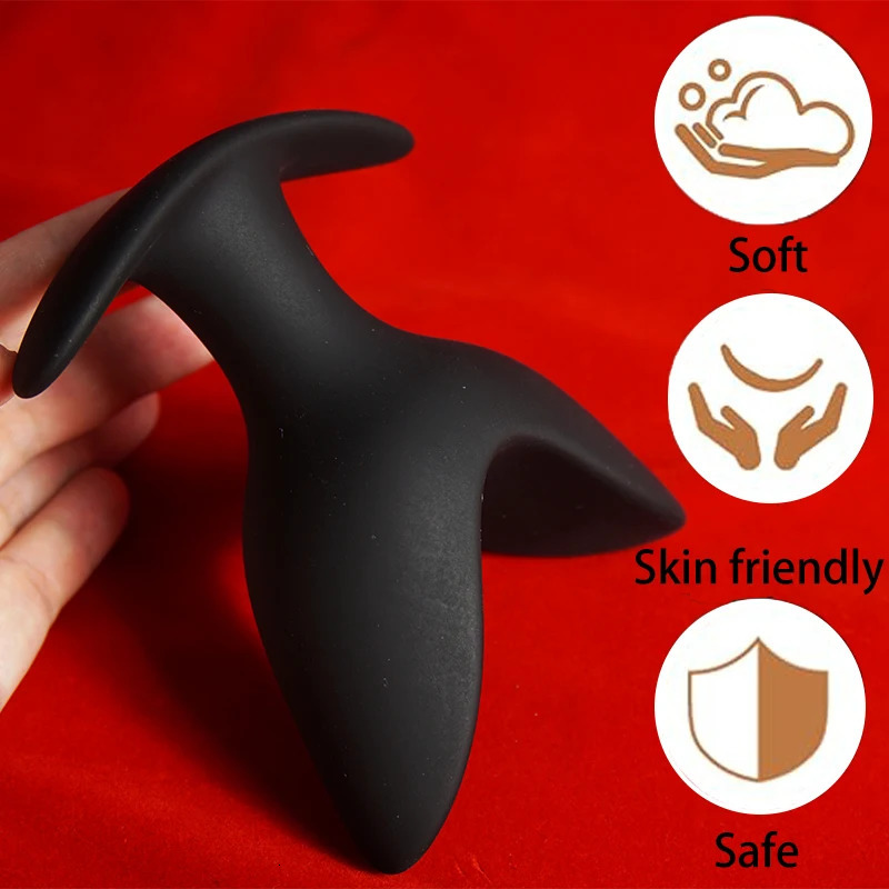 Anchor Flared But Butt Plug DilatorSilicone Anal Sex ToysOpen Wide Analplug Buttplug ButplugAnus Ass Expander Expansion 250515
