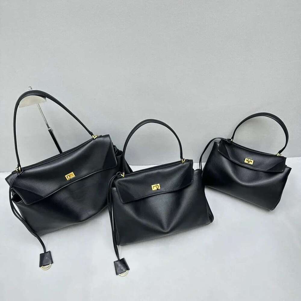 2025 Brand Rodeo New Spring Genuine Leather Handbags Fashion Gold Buckle Totes Women Shoulder Bags
