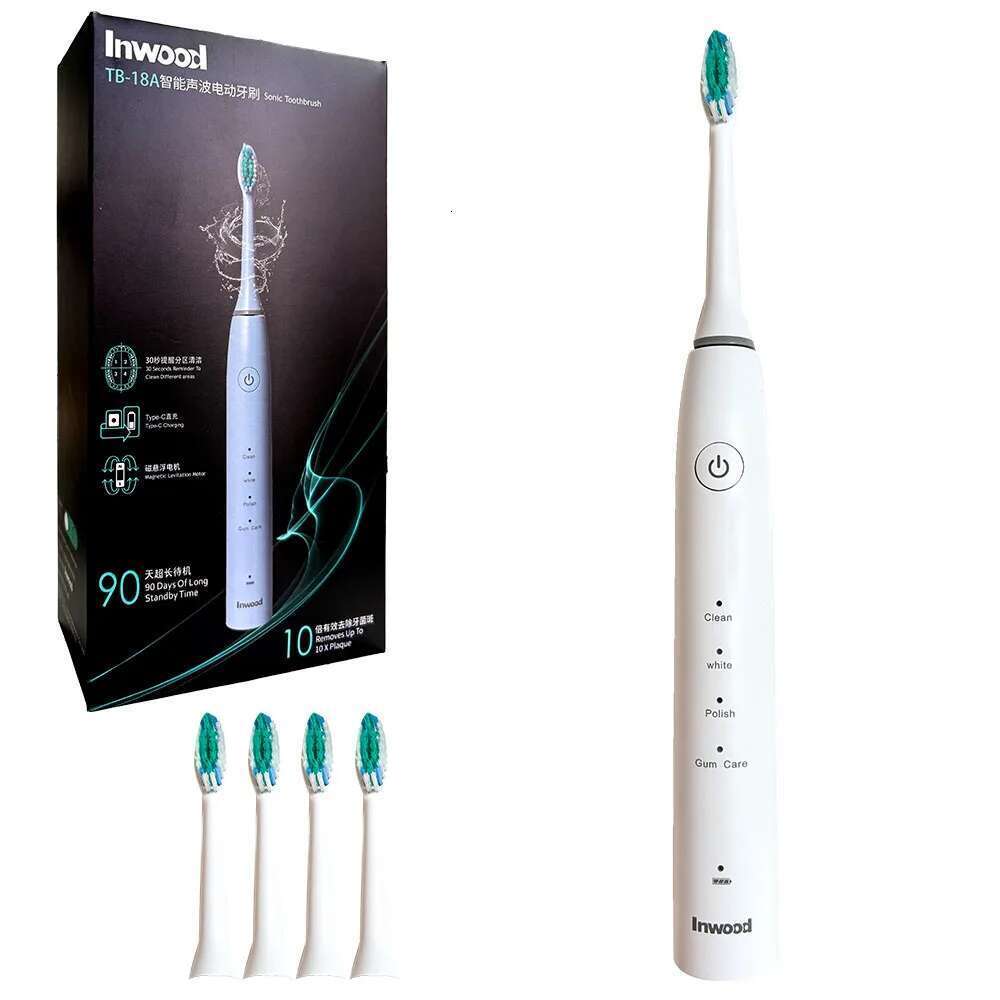 Electric Toothbrush 4 Modes Rechargeable Ultrasonic Ada Accepted Cleaner Whitening Phillips Teethbrush For Adult Cleaning