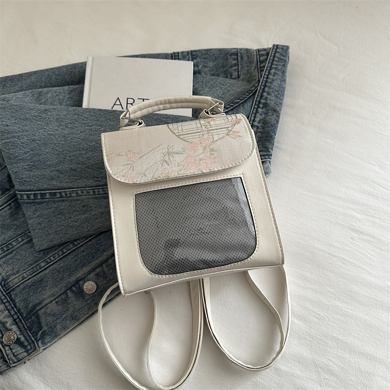New Free Delivery Designer Bag New Chinese Style 2025 Fashionable Niche Handbag Beautiful And Luxury Bag Personalized Travel Backpack For Women