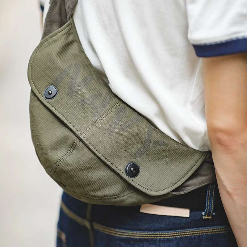 Maden Retro Green Shoulder n1 Navy Deck Bag Multifunctional Suede Lining Hats Warm Windproof Hat Detachable Dual Usage