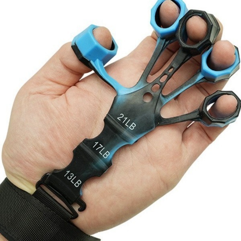 new silicone vein trainer adult fitness elastic belt fivefinger pull device silicone finger trainer