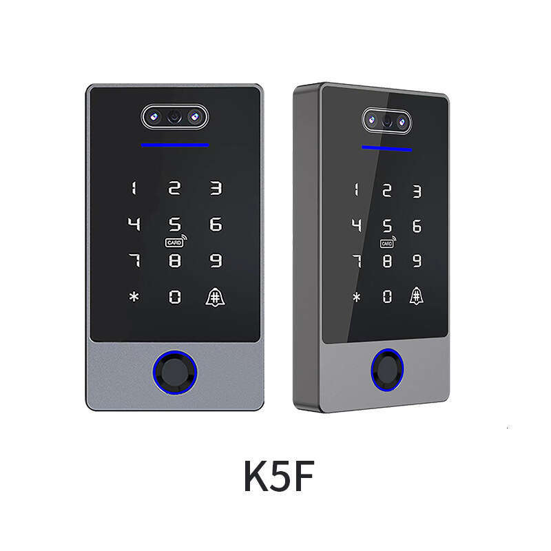 Waterproof facial access control hine, intelligent fingerprint glass office attendance lock, all locked