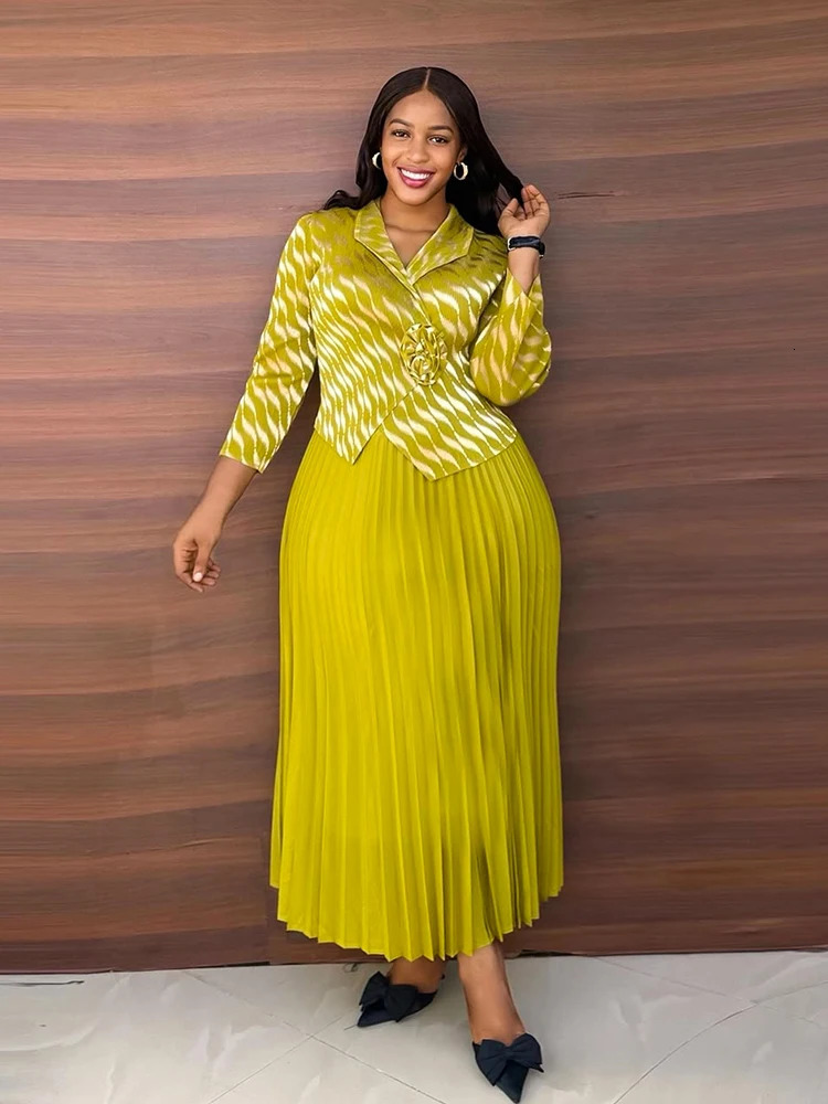 Plus Size Dresses For Women Elegant And Beautiful Gowns Miyake Pleated Dress Party Evening Prom Formal Female Fashion 250514