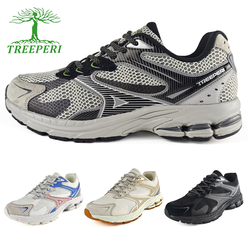 free shipping designer shoes mens trainers running shoes for men women treeperi T211 casual fashion mesh breathability platform unisex outdoor sneaker
