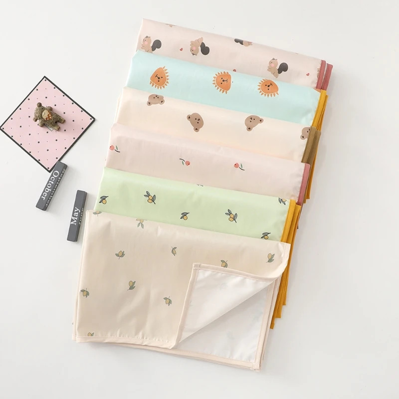 1pc Waterproof Baby Diaper Changing Pad Soft Washable born Urine Pad Changing Pad Liners for Crib Cradles Reusable Diaper Pad 250515
