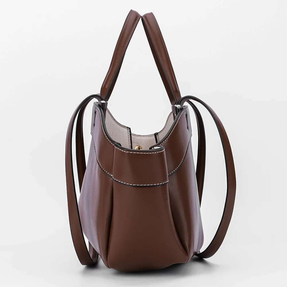 Tote for Women Large Capacity Handbag PU Leather Casual Commuting Shopping Travel Bag