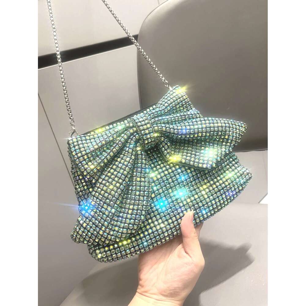 Shiny Crystal Clutch Purse Shoulder Bag Rhinestone Handmade Purses And Handbags Designer Evening Clutch Bag Purse Banquet