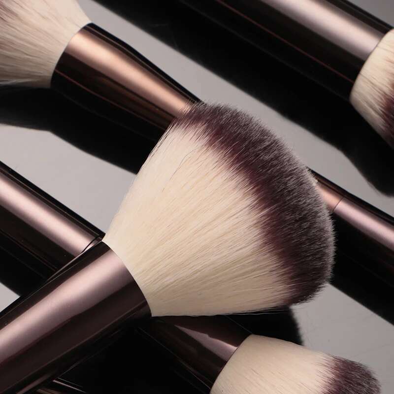Hourglass Makeup Set & Kit Include Powder Foundation Concealer Lip Blusher Bronzer Eyeshadow Eyeliner Highlight Brush