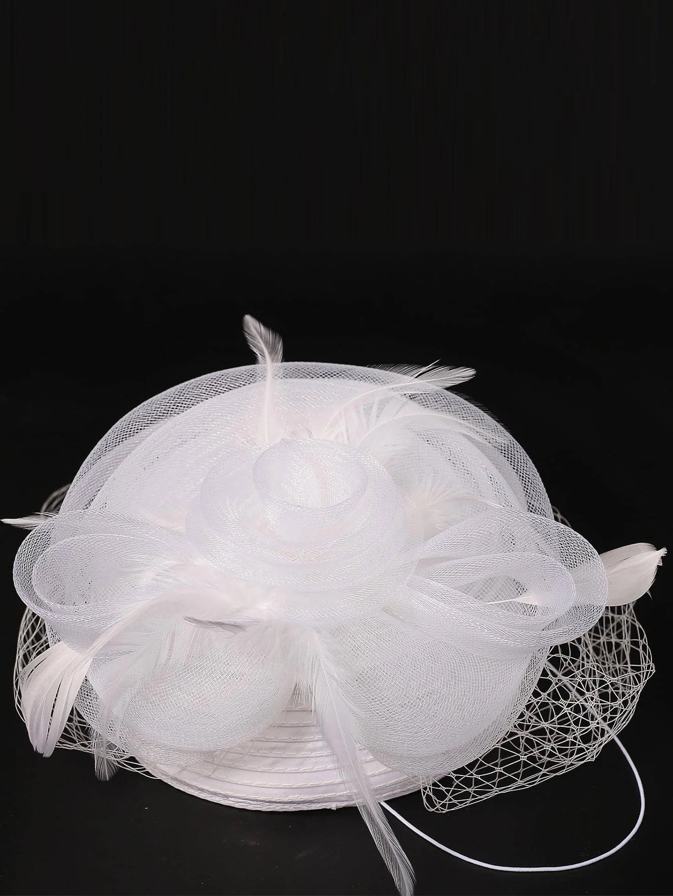 Wedding Bridal Hats Fascinators For Woman Lady With Feather Veil Cocktail Tea Party Dress Elegant kentucky Cap Church Hat 250514