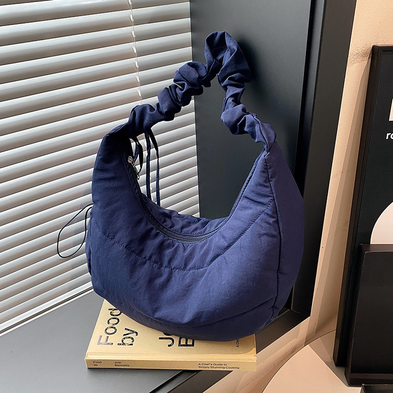 Free Delivery Designer Bag Down For Women Spring 2025 New Trendy Tote Casual Large Capacity Single Shoulder Saddle Luxury Bag