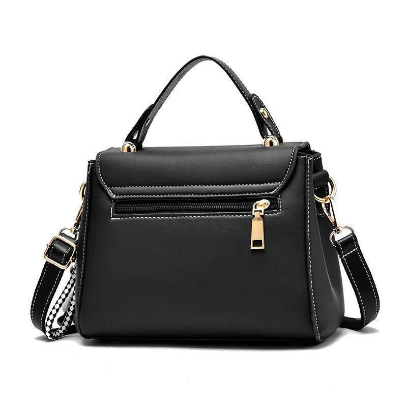 2024 Summer Girls' Small Square Bags New Trendy One Shoulder Crossbody Bag Quality Leather Ladies Purses And Handbags Women