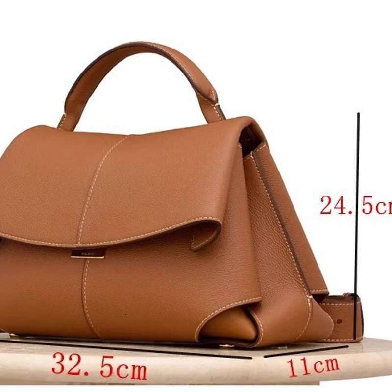 Women's Large Capacity Handbag Solid Color Casual Trend Dumpling Brand Design Fashion Leather Shoulder Crossbody Bag