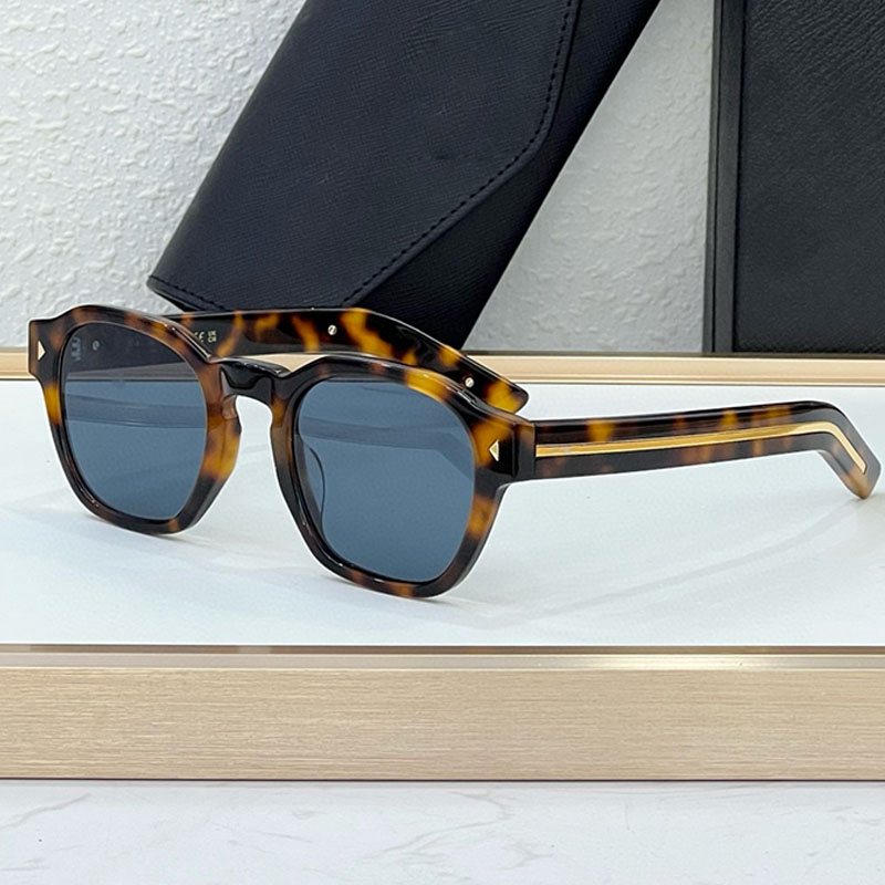 Retro Tortoiseshell Rectangular Sunglasses Mens Designer PRA16S Classic Narrow Frame Acetate Glasses Multi Functional Protection For Summer Driving Travel
