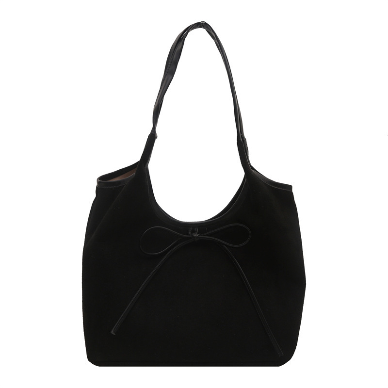 Free Delivery Designer Bag Outdoor Fashion Large Capacity Tote For Women 2025 New Autumn And Winter Style Armpit Niche Bow Single Shoulder Luxury Bag