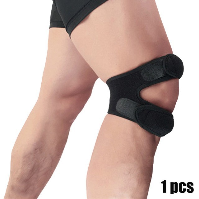 Patella Knee Support Belt Shock Absorption Compression Sports Knee Protection for Basketball Football Cycling Hiking Fitness