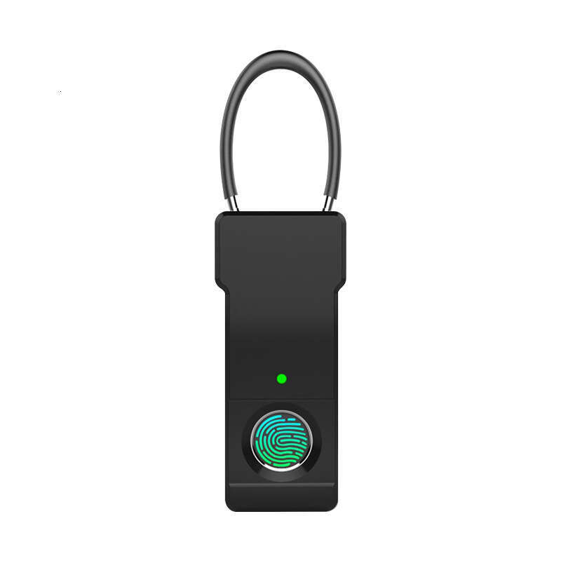 Intelligent fingerprint padlock steel wire backpack luggage electronic lock electric car basket door helmet lock